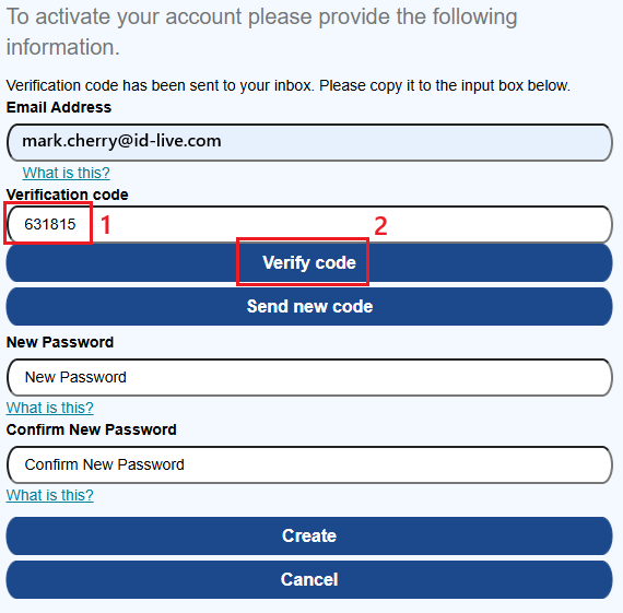 Subsea Expo Sign In Enter Verification Code Form